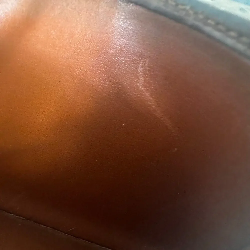 Louis Vuitton Vintage Brown Epi Leather‎ Slim Wallet Card Holder